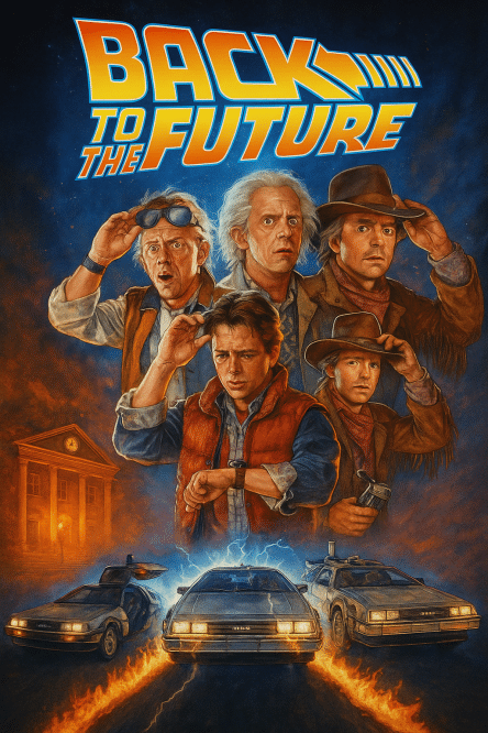 سلسلة افلام Back to the Future مترجمة فيديو واحد